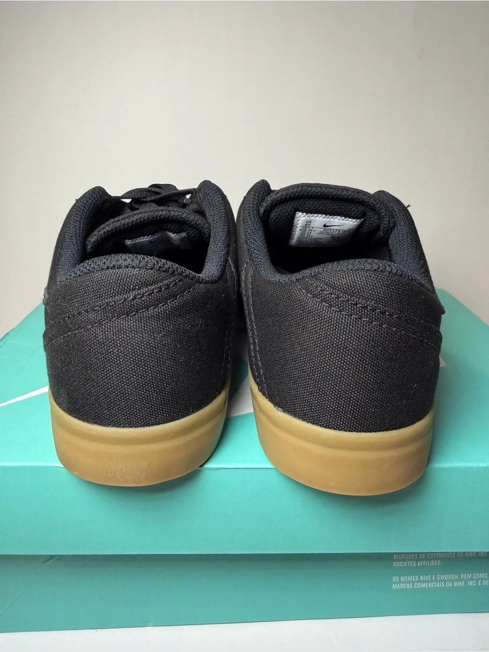 Nike SB Check Canvas Sneakers (6Y / 7.5W)